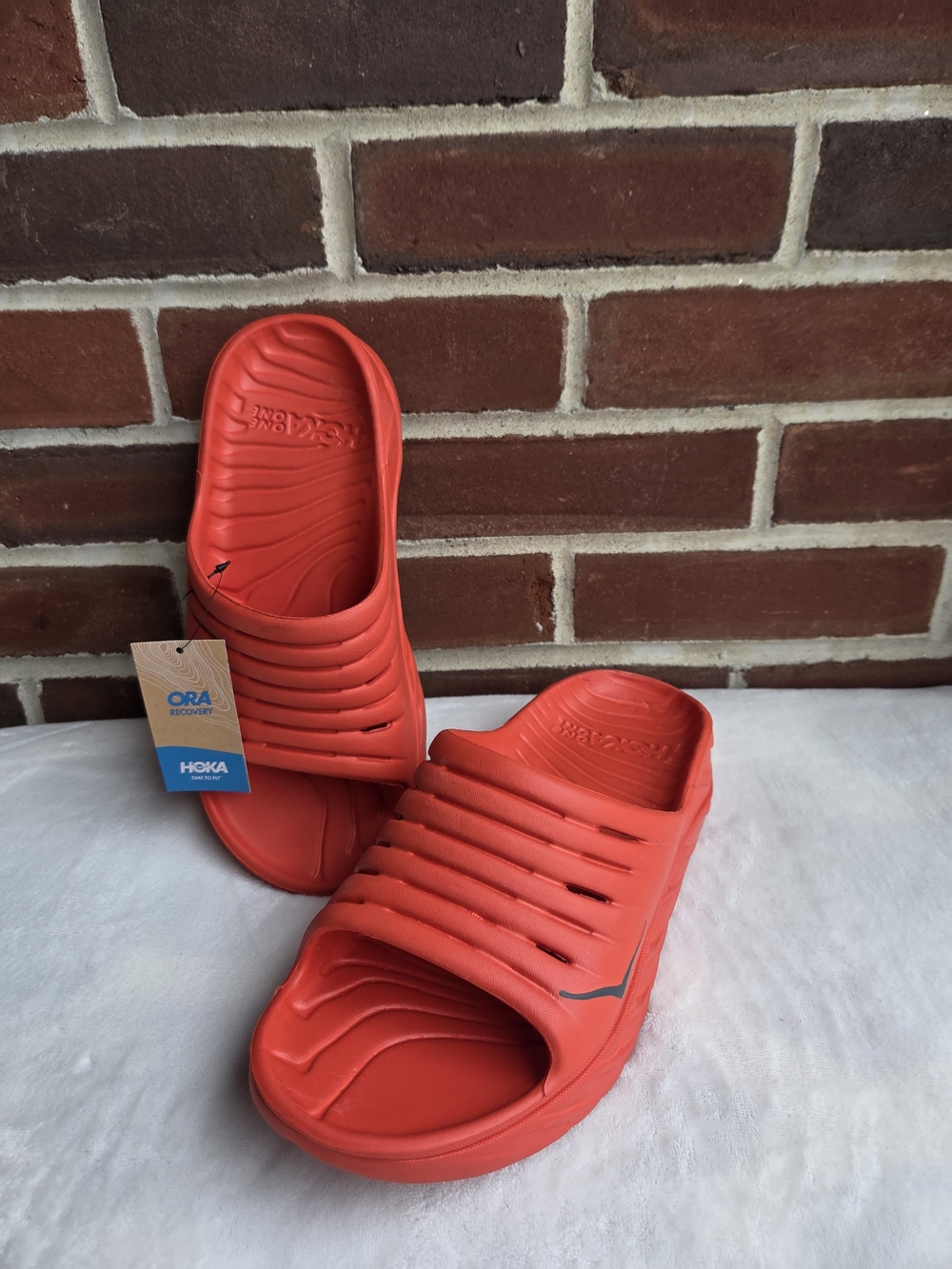 HOKA Ora Recovery Slide Fiesta Unisex Men’s 7 Women’s 9 NWT